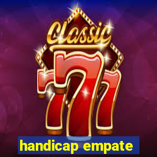 handicap empate